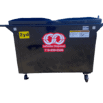 4-yard trash dumpster